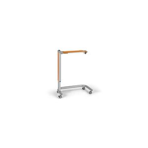 height-adjustable overbed table