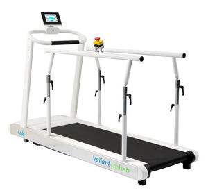 treadmill ergometer with handrails