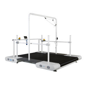 treadmill ergometer with handrails