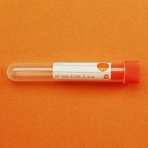 cylindrical collection tube / EDTA