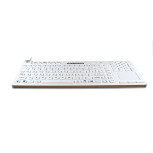 medical keyboard with touchpad