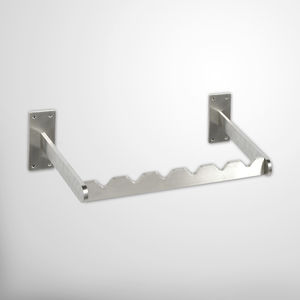 wall-mounted X-ray apron rack