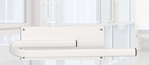 wall-mounted X-ray apron rack