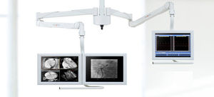ceiling-mounted monitor support arm / medical