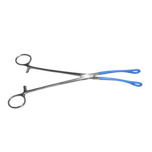 Foerster Dressing Forceps Curved Serrated Jaws, Surgical Mart