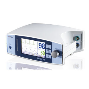 tabletop pulse oximeter / with ECG monitor / with separate sensor