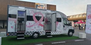 mammography mobile radiology room