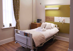 wall-mounted bed head unit