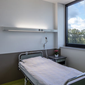 wall-mounted bed head unit