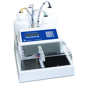 automatic microplate washer