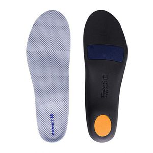 orthopedic insole with heel pad