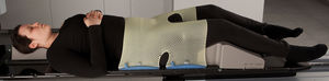 radiation therapy immobilizer / abdomen / adult