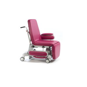 cardiology examination couch / electric / height-adjustable / with adjustable backrest