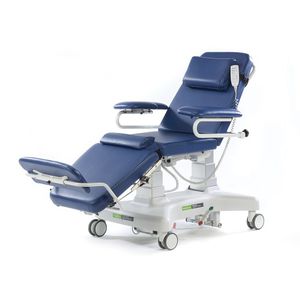 electric dialysis chair / 3-section / on casters / Trendelenburg
