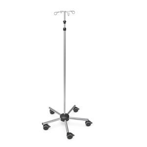 IV stand on casters