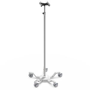 IV pole on castors 1