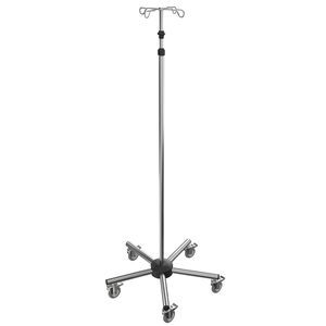 IV pole on casters 1