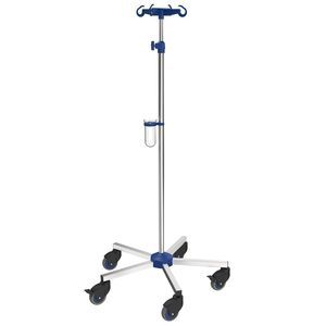 IV pole on casters 1