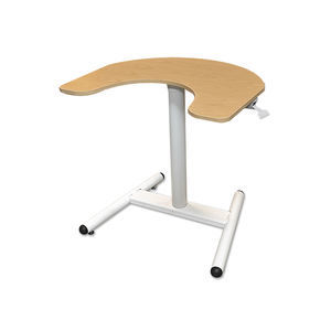 semicircular desk