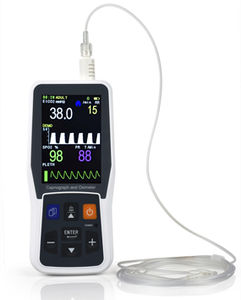 hand-held pulse oximeter