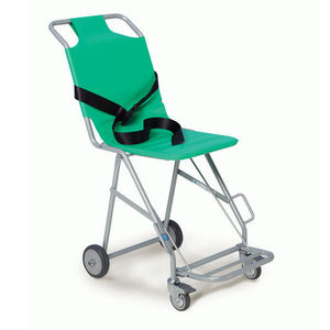 indoor patient transfer chair / outdoor / on casters / with legrest