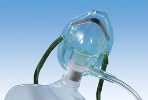 PVC oxygen mask