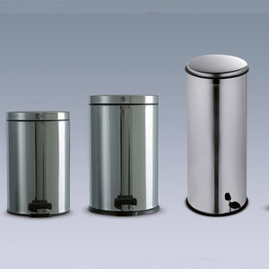 plastic waste bin