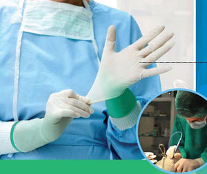 medical gloves / latex / powder-free / powdered