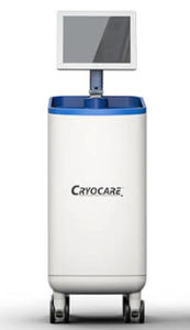 cryosurgery unit on casters