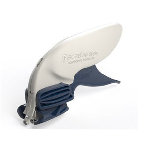 skin closure surgical stapler