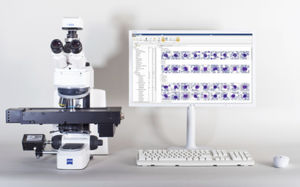 automatic cell imaging system / for hematology / for blood cells