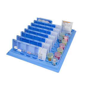 medicine distribution tray