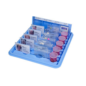 medicine distribution tray