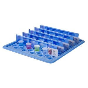medicine distribution tray