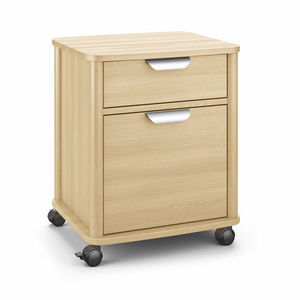 bedside table on casters