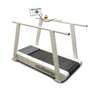 treadmill with handrails