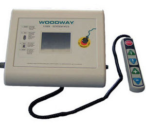 treadmill ergometer with handrails