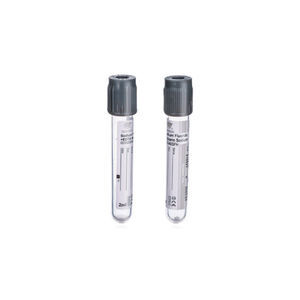 blood glucose analysis test tube