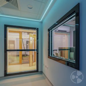 radiation protection window