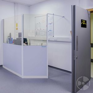 X-ray radiation shielding screen