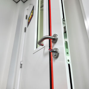 lead-lined door