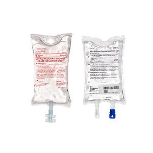 saline solution infusion bag 1