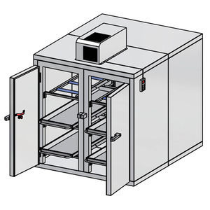 6-body refrigerated mortuary cabinet