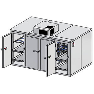 12-body refrigerated mortuary cabinet