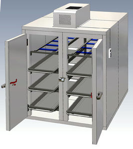 8-body refrigerated mortuary cabinet