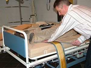patient lift sling / leg