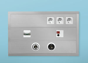 wall-mounted bed head unit