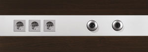 wall-mounted bed head unit