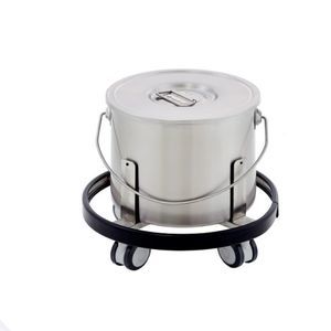 stainless steel waste bin