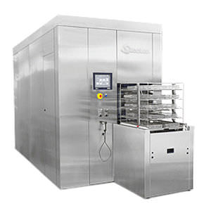 floor-standing washer-disinfector / high-capacity / automatic